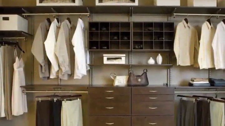 Amazon.com: Organized Living freedomRail 2 Drawer Double Hang OBox