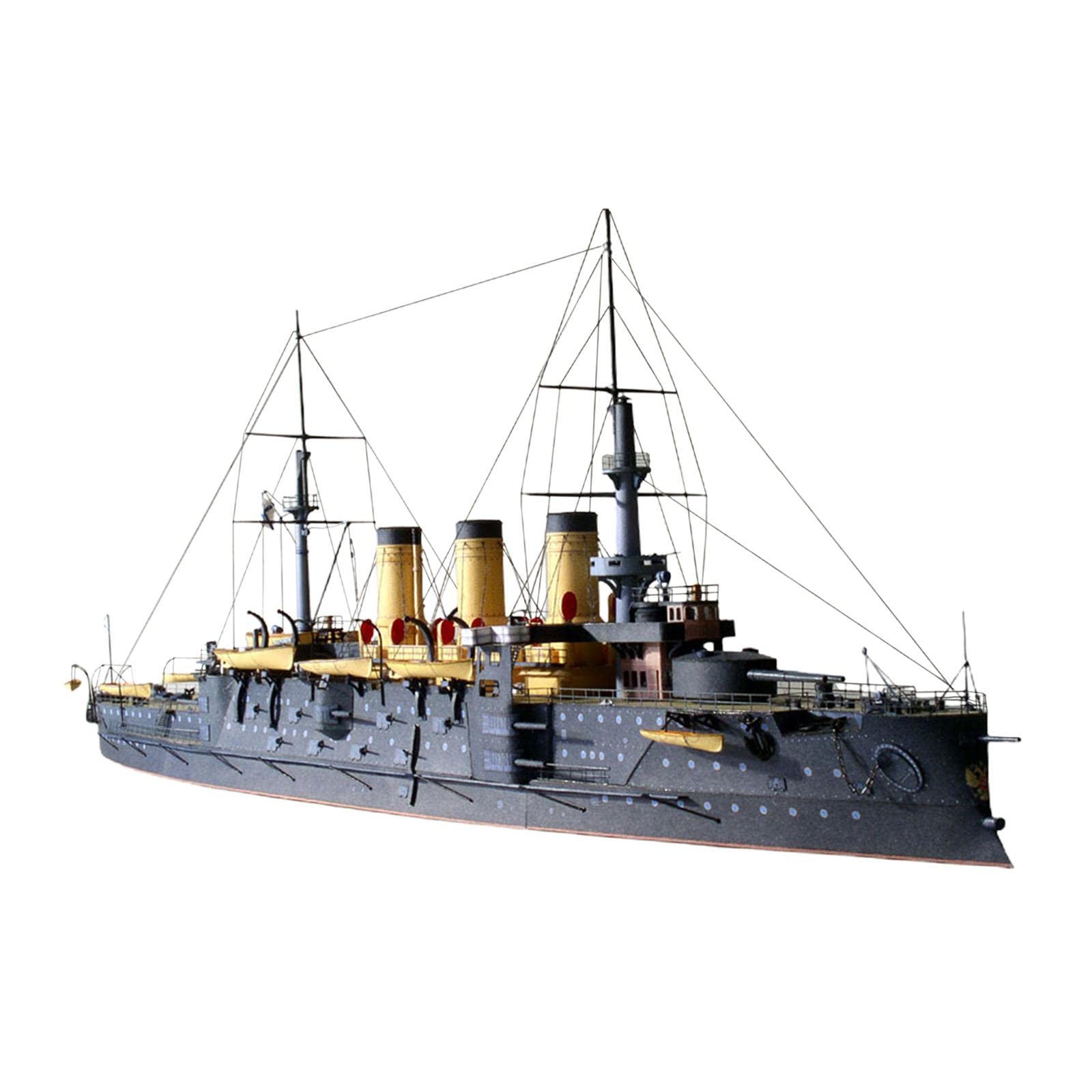 Oshhni Maquette en Papier du Navire de Guerre N Oslyabya de La Marine Tsariste à L'échelle 1:250 (à Monter Soi-même).