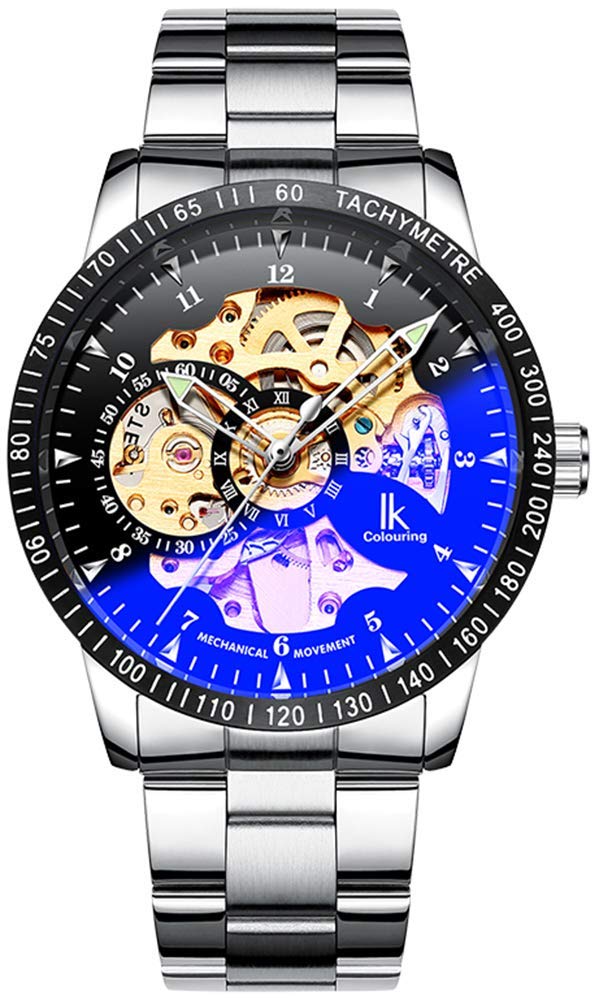 Fanmis Multi Color Luxury Ik Stainless Steel Automatic Skeleton