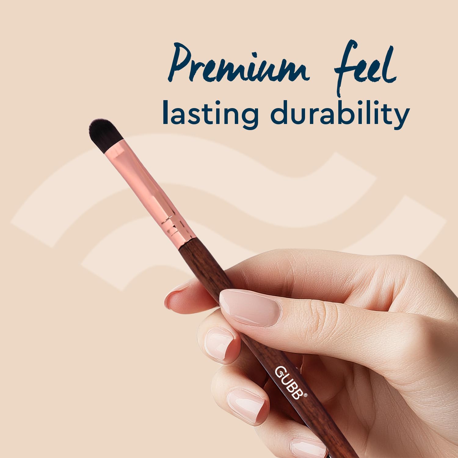 GUBB Eyeshadow Brush Professional Wooden Eye Makeup Brush