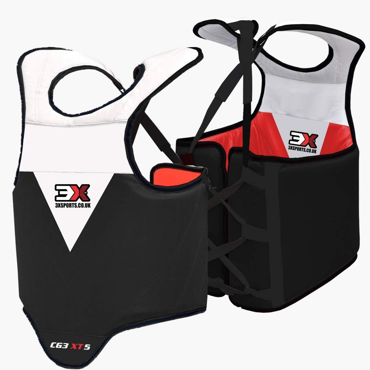 3X Professional Choice Boxing Chest Guard Rib Shield Armour Taekwondo
