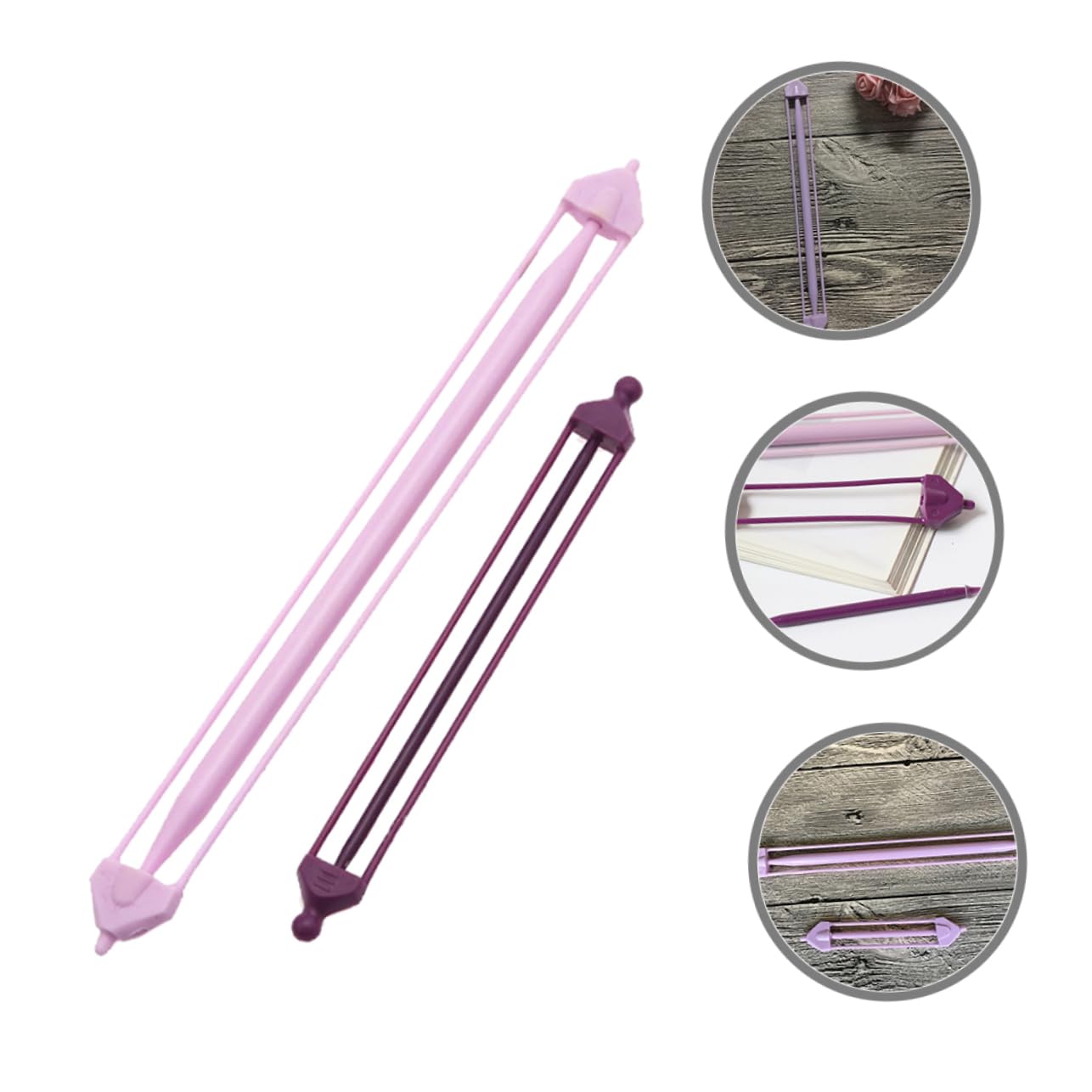 5 Set Perno Anticaduta Marcatori A Maglia Infila Ago Punto Segnapunti per Lavorare all'Uncinetto Marker Uncinetto Knooking Fibbie Segnacavi Fibbie Segnapunti Plastica 2 Pezzi * 5