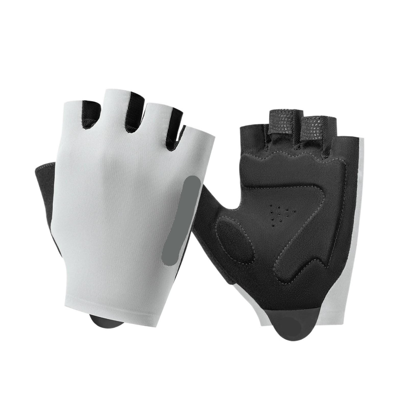Generico Guantes de ciclismo verano con medio dedo, ligeros y transpirables, absorción impactos