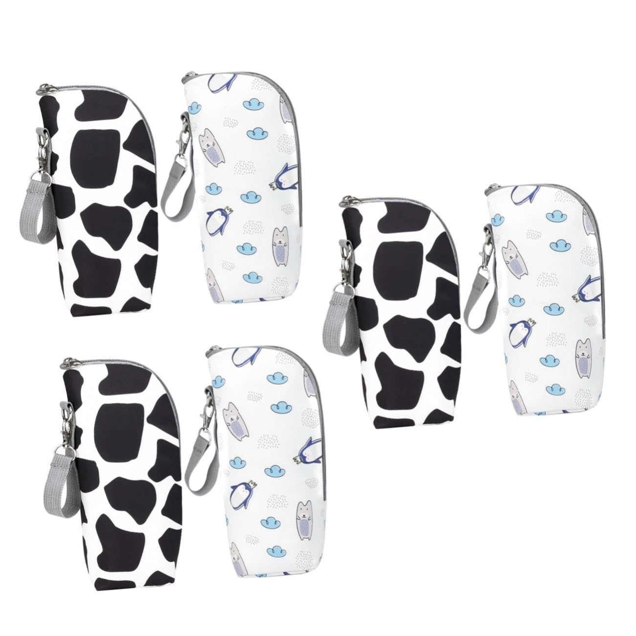 VICASKY Bolsa aislante para biberones para biberones, práctica bolsa térmica para viajes con resistente a fugas aislada para mantener el calor durante mucho tiempo, 3 unidades en diferentes colores
