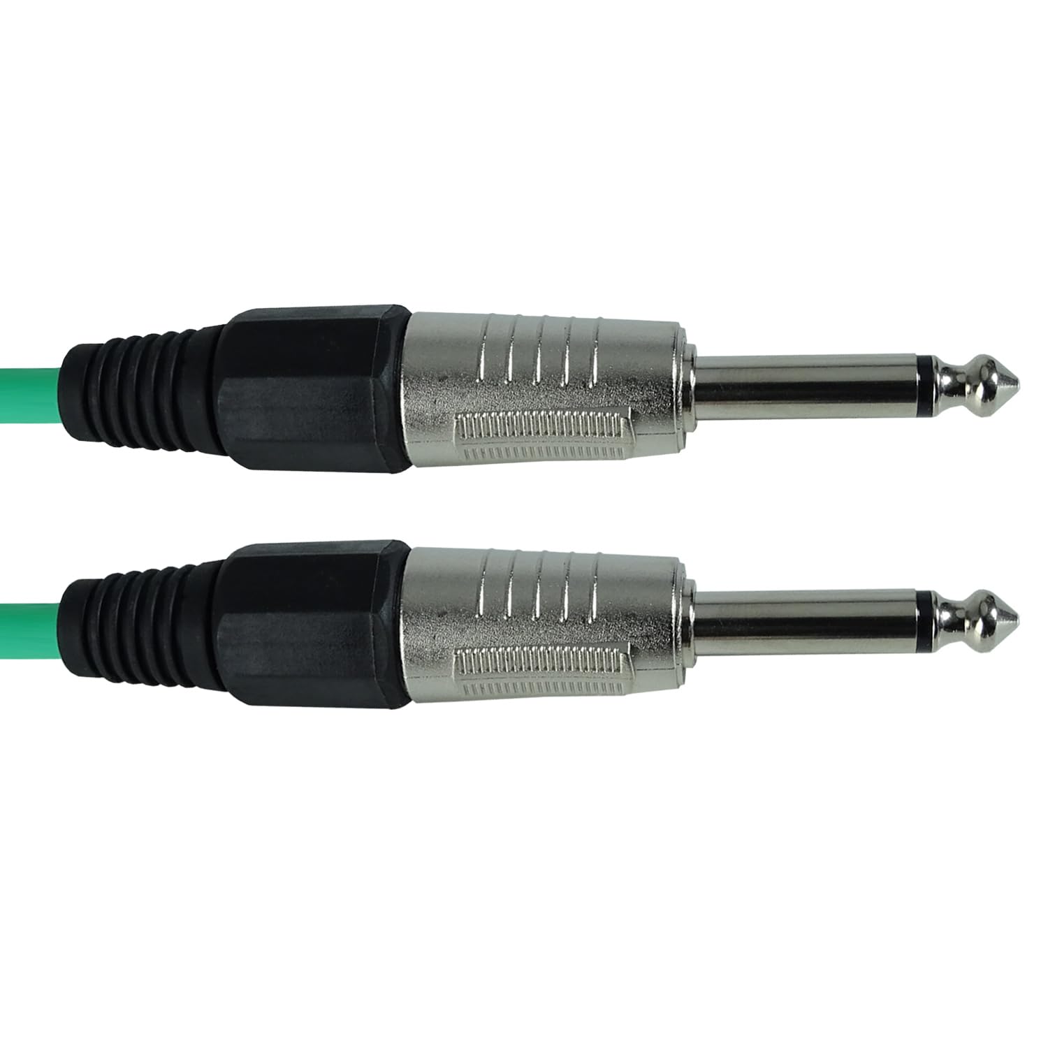 keepdrum GC004GR - Cavo jack mono per chitarra, 6,35 mm, 9 m, colore: Verde