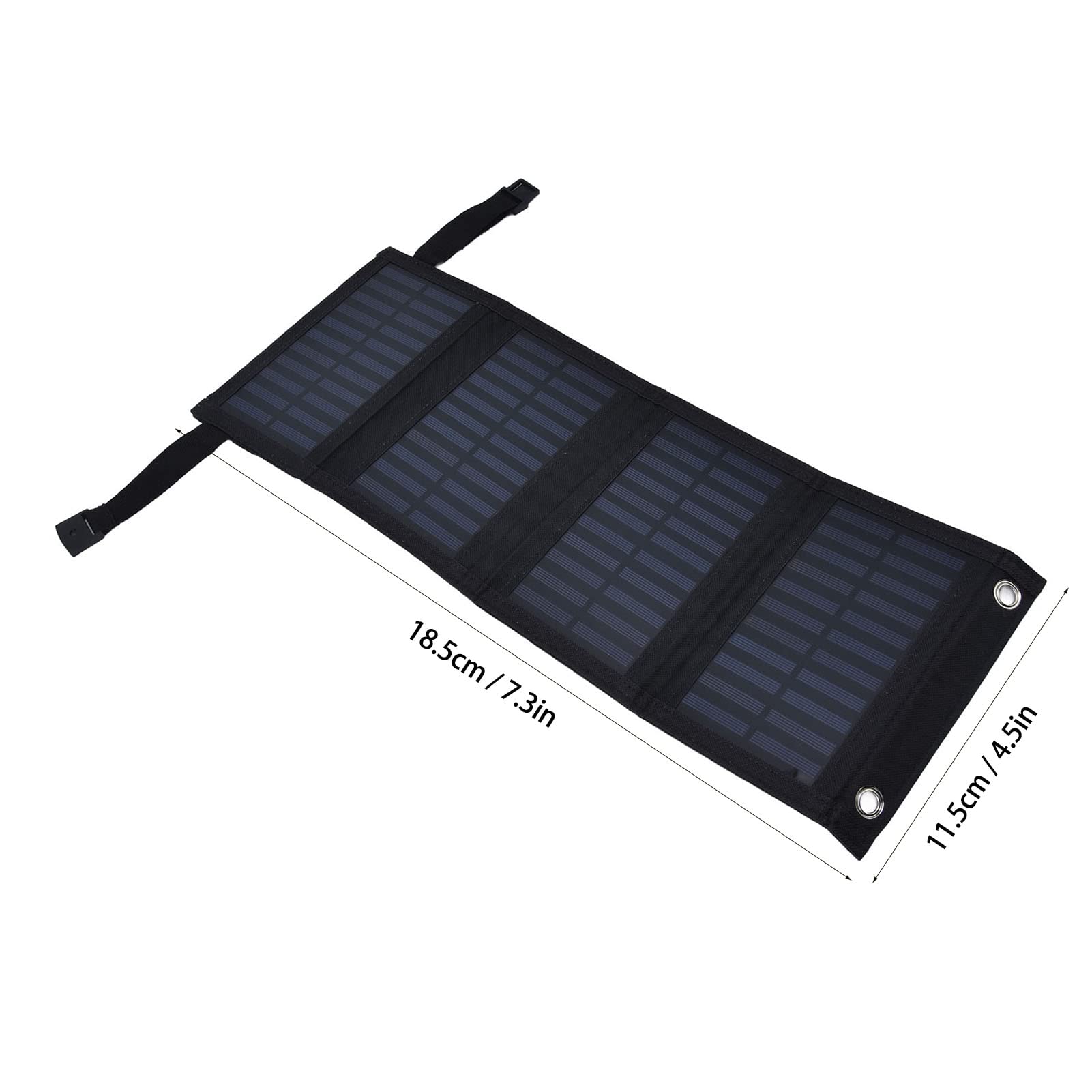 Chargeur Solaire, Chargeur à énergie Solaire, Sortie USB à économie d'énergie, étanche pour Les activités de Plein air pour téléphone Portable