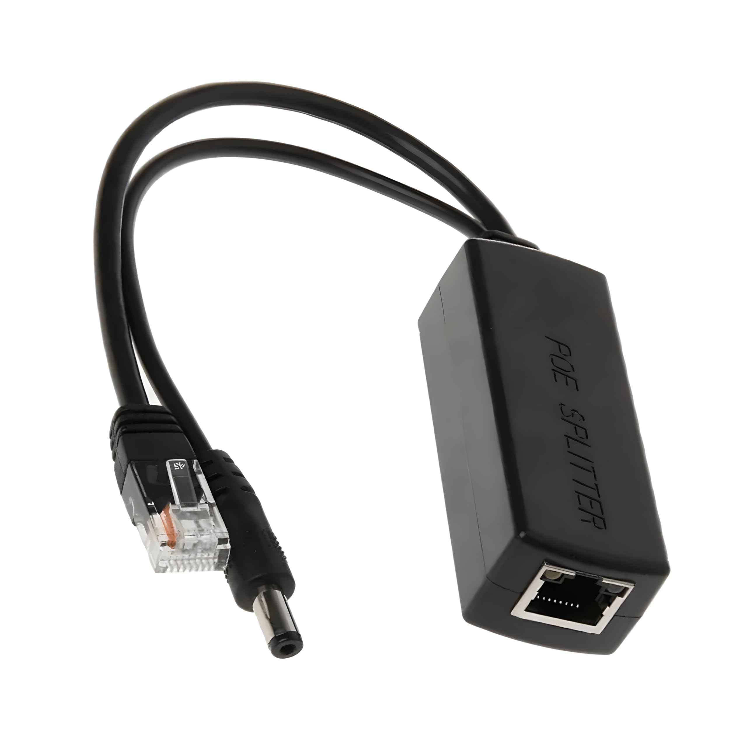 XIKKART Deluxe POE Splitter Active Power Over Ethernet Splitter 48V to 12V for POE Devices, Switches, IP Camera, IP Phone DEPOES1X-image-48