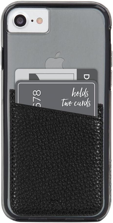 Case-Mate CM035446 - Stick On Credit Card Wallet (Black) Thumbnail