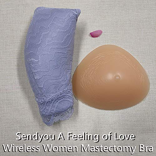 Image of Women Everyday Bra for Mastectomy Silicone Breast Inserts