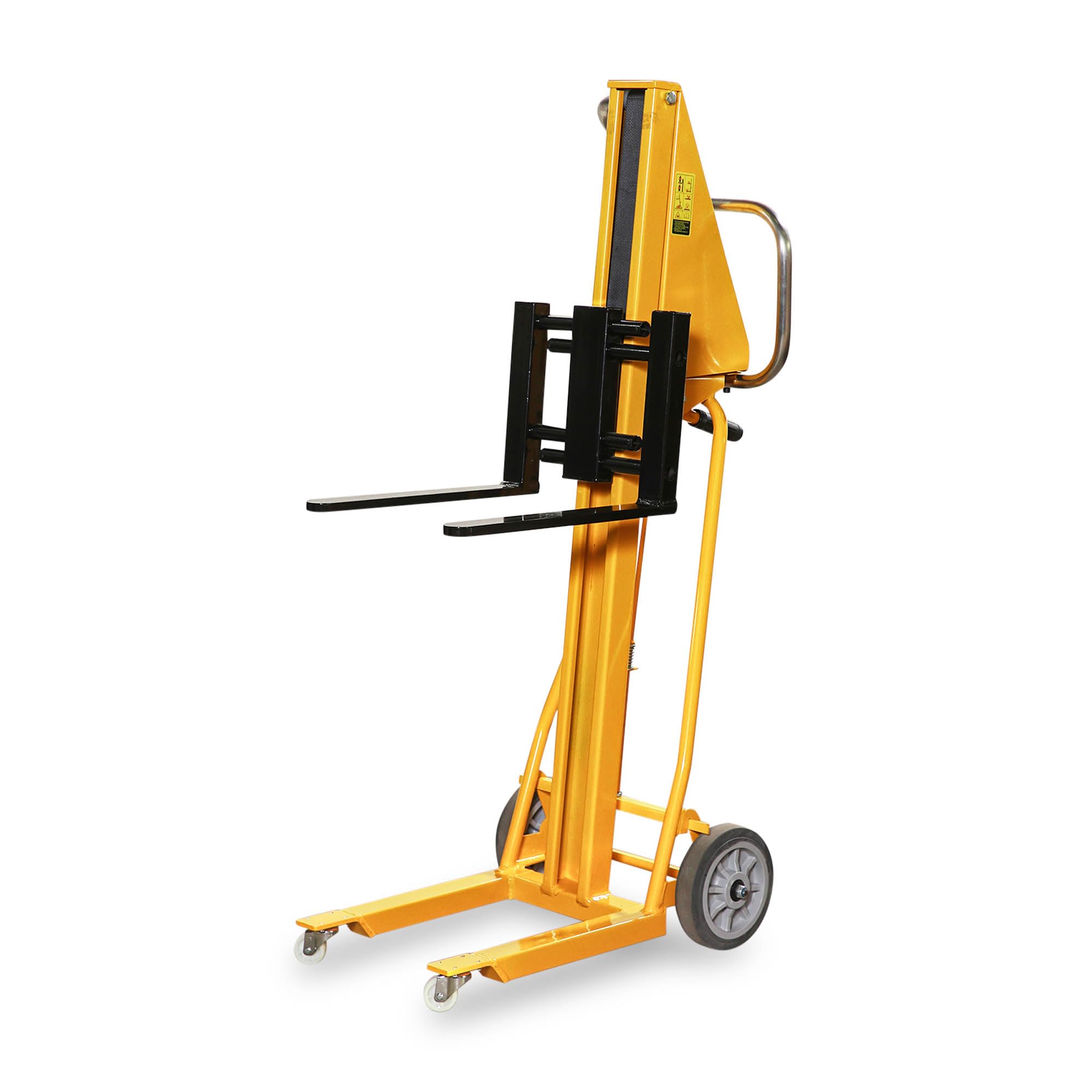 Minilift Handstapler mit Seilwinde, 120 kg Tragkraft, 1.070 mm Hubhöhe
