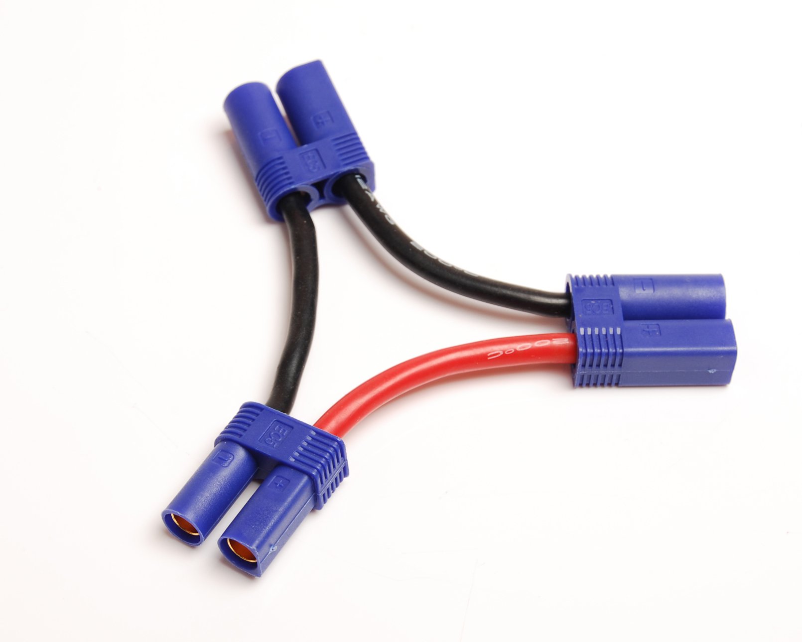 Conector EC5 Paralelo Conector Paralelo Para Baterías EC5 - Sin Cables, Para Losi, ParkZone, E-Flite Y Más Conector Sin Cables Rc