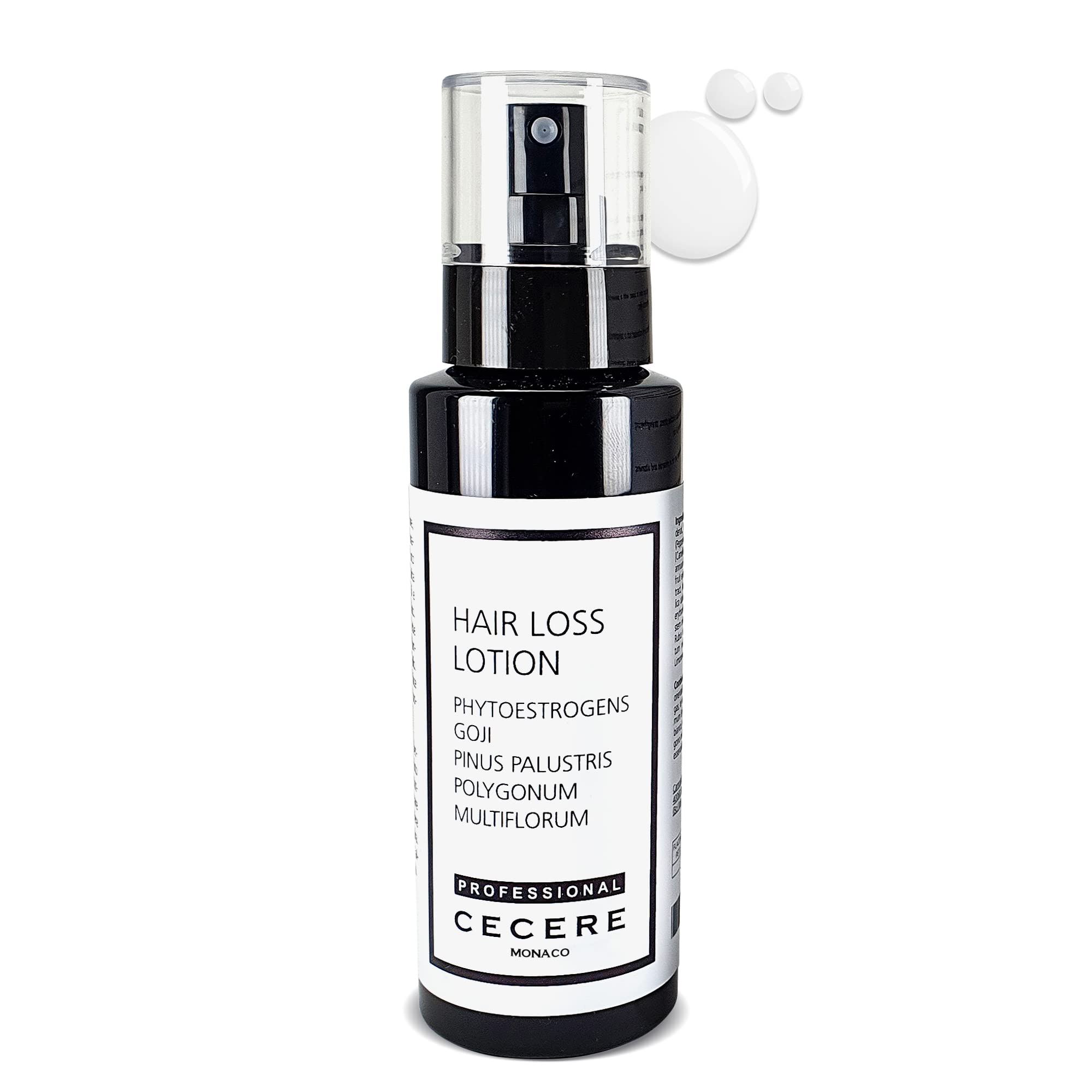 (100ml/3.3fl.oz)Lozione per la caduta dei capelli per uomini,donne,siero per la crescita dei capelli per rafforzare e nutrire i capelli contiene fitoestrogeni,Polygonum Multiflorum