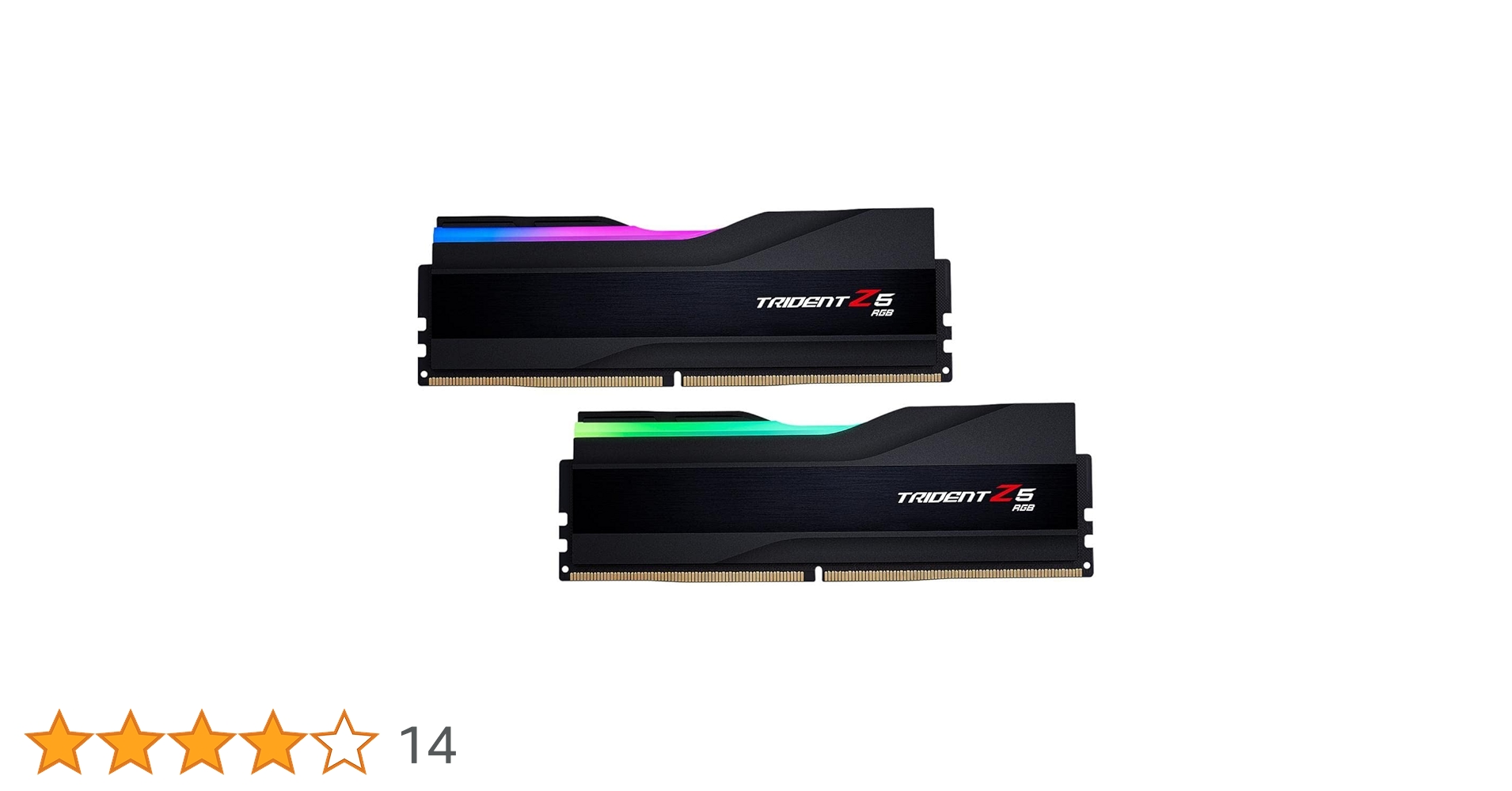 メモリー G.Skill Trident Z5 RGB DDR5-6400 G.SKILL Trident Z5 RGB Series DDR5 RAM (Intel XMP 3.0) 32GB