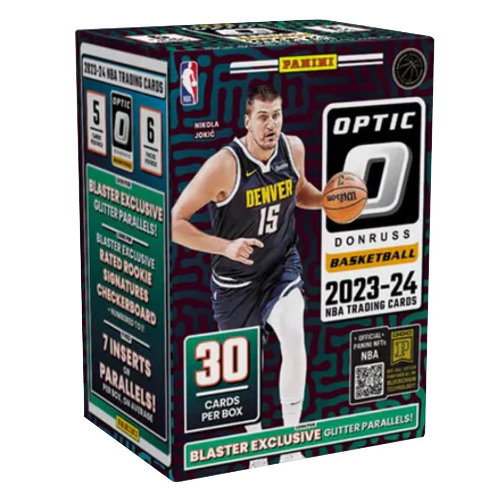 Panini 2023-24 Donruss Optic Basketball Blaster Box - Collectible Card Box - 1 Card - NBA Basketball - Boston Celtics