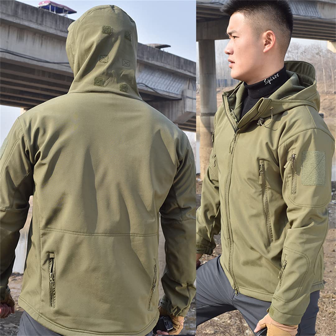 Herren Anzüge Hose Wasserdicht Jagd Taktische Kleidung Outdoor Anzug Thermische Windjacke Militäruniform