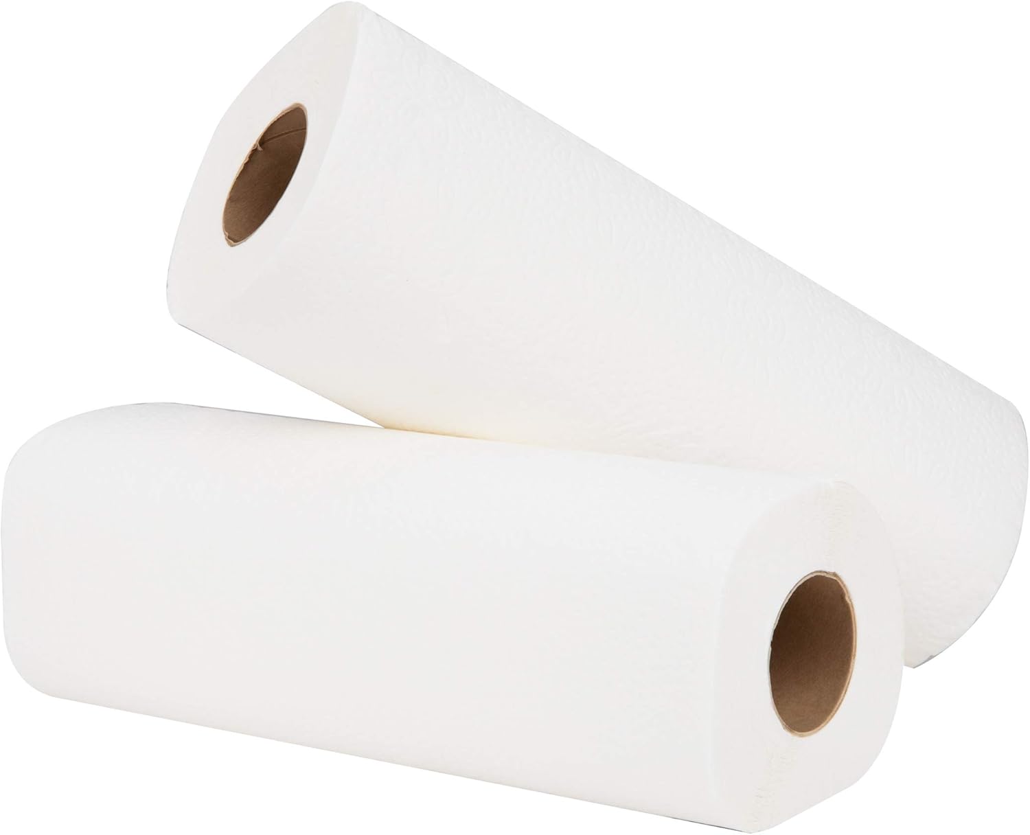 My Stuff 2-Ply Paper Towels, Absorbent Disposable Kitchen Cleaning Cloths, 120 Perforated Sheets Per Roll, Pack of 2, White : Health & Household