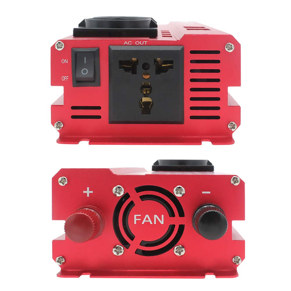 Onduleur Pur Sinus 2200W 3000W 4500W 5000W 6000W Convertisseur Tension USB Power Inverter DC 12V