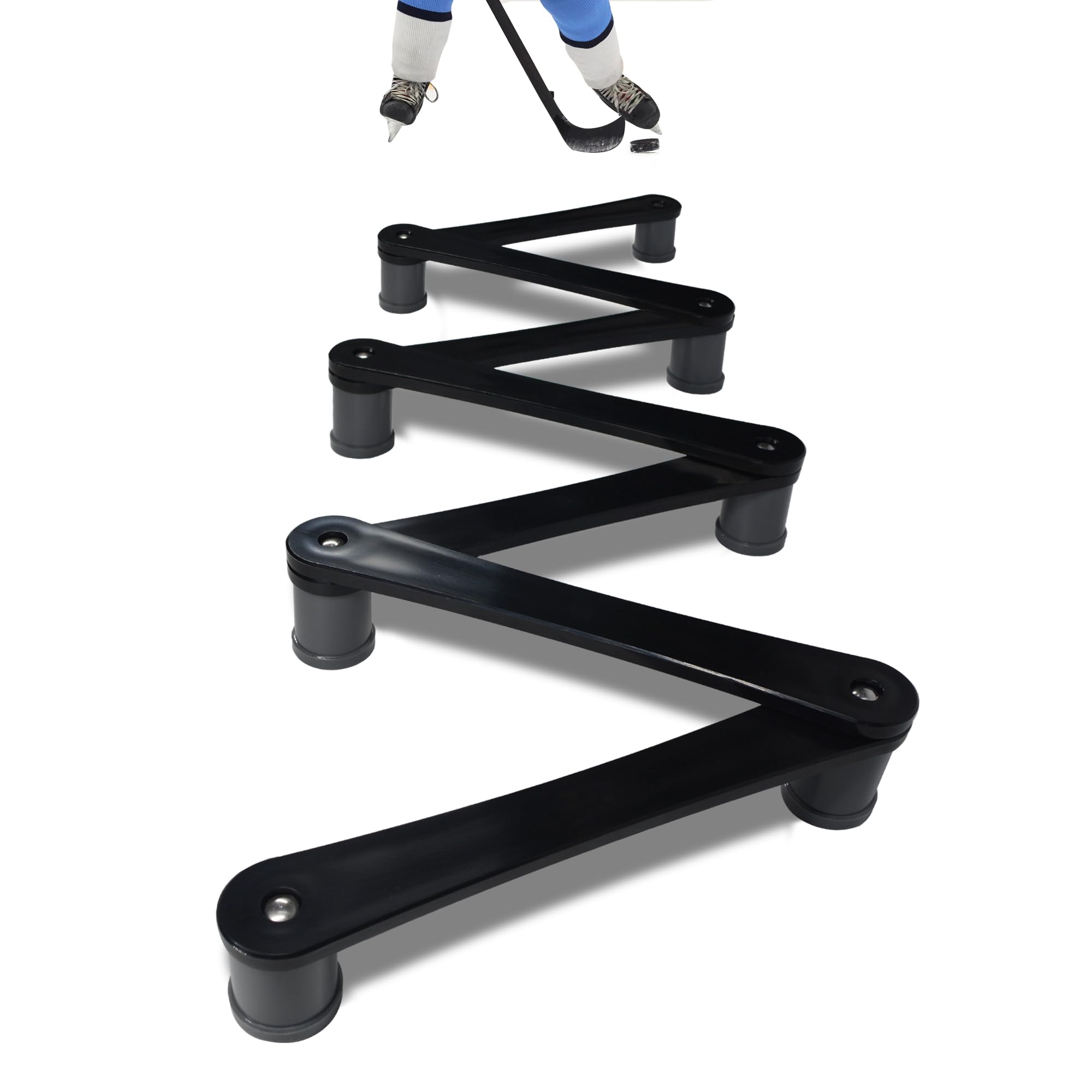 GIRISHIPHockey Training Equipment Hockey Stick Handling Trainer for Hockey Puck Control and Coordination Hockey Extreme Stickhandling Trainer for Hockey Sticks Speed and Timing