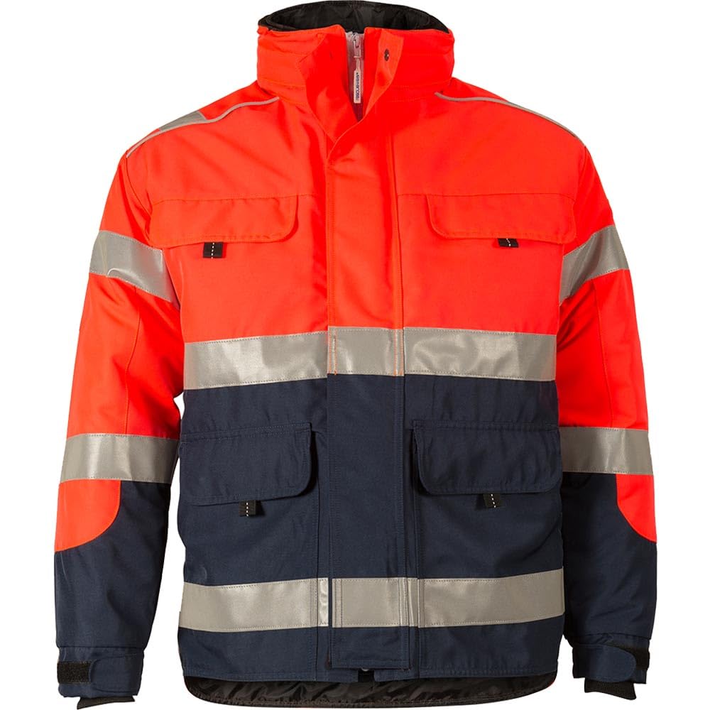 Hardshell-Jacke 33852 – Warnschutzjacke EN ISO 20471 Klasse 3 – Hivis – Unisex