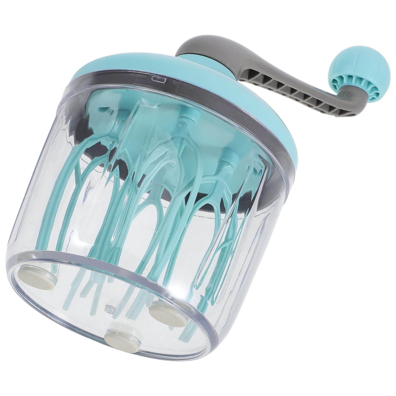 PRETYZOOM Manual Hand Whisk Egg Beaters for Baking Egg White and Yolk Mixer Hand Push Stirrer