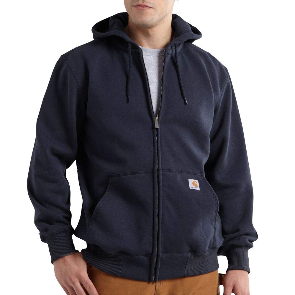 Carhartt Rain Defender Paxton Heavyweight Zip Hoody XX Large New Navy