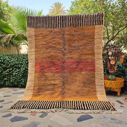 Rug Fusion Moroccan Beni Ourain Wool Rug 2x8 Runner