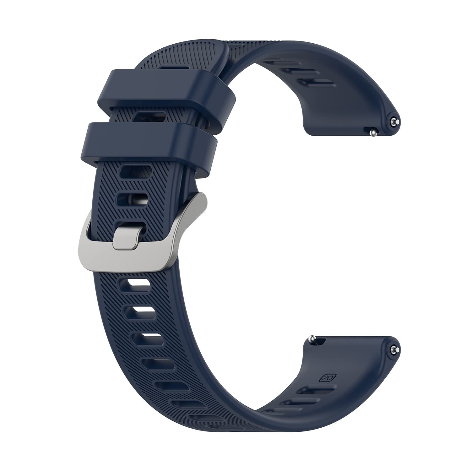 Wownadu 20mm Watch Strap Compatible for Garmin Forerunner 55/245 /165/645 - Image 2