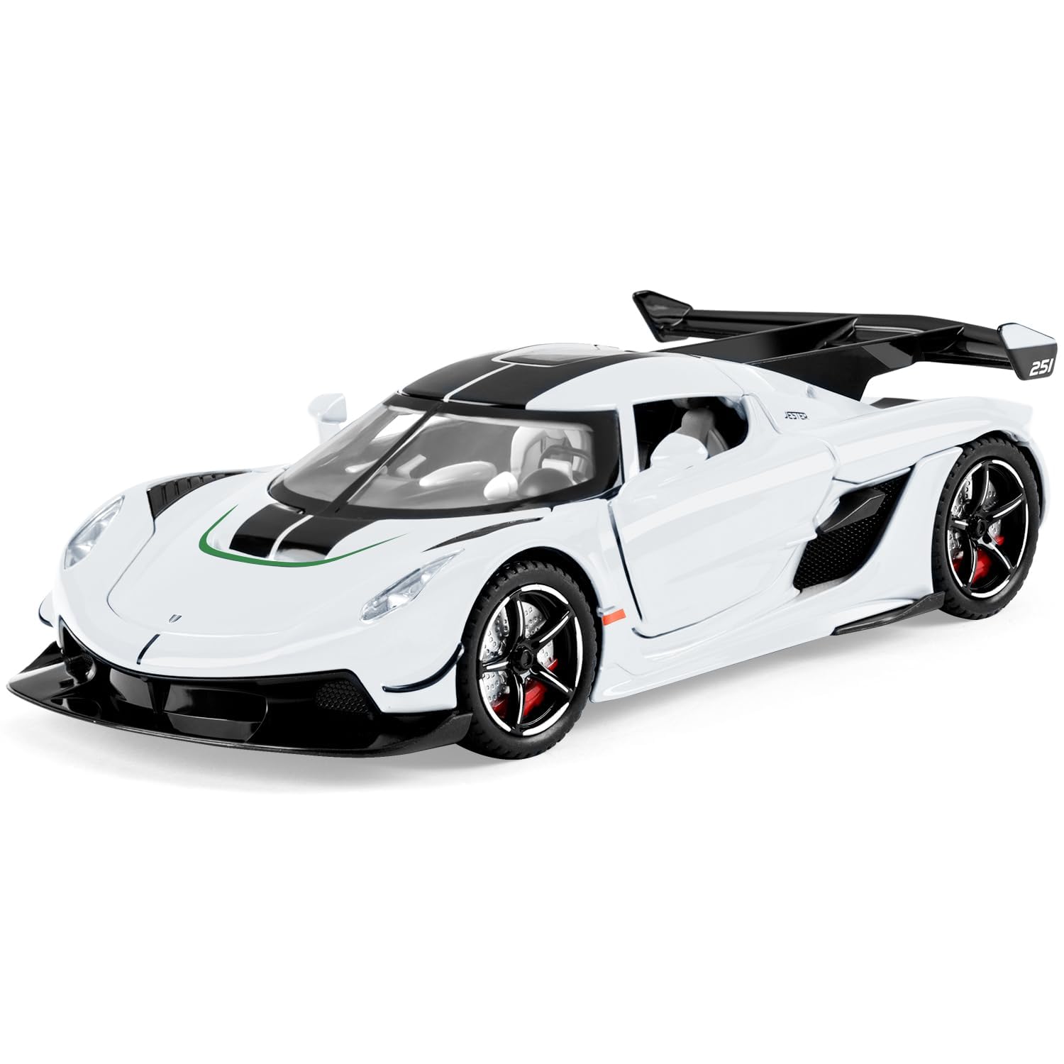 KEXXA Toy Cars for Kids 1/22 Koenigsegg Jesko Die Cast Metal Toy
