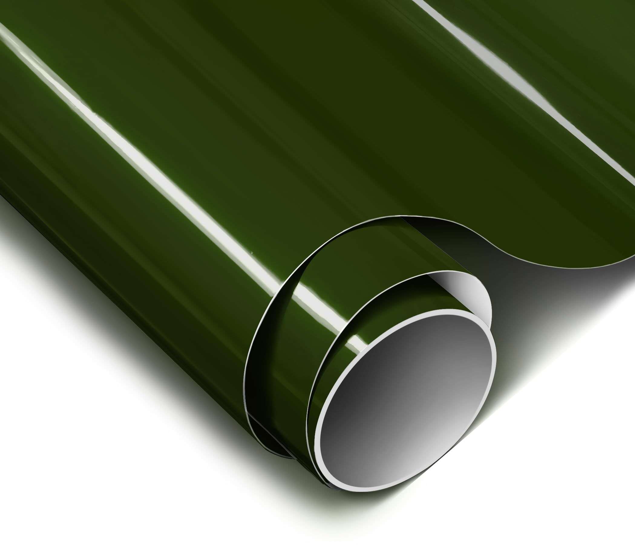 ColorFusion PPF by VViViD, Gloss Dark Olive Green Dry Apply PPF Vinyl Car Wrap Roll 20ft x 4.9ft