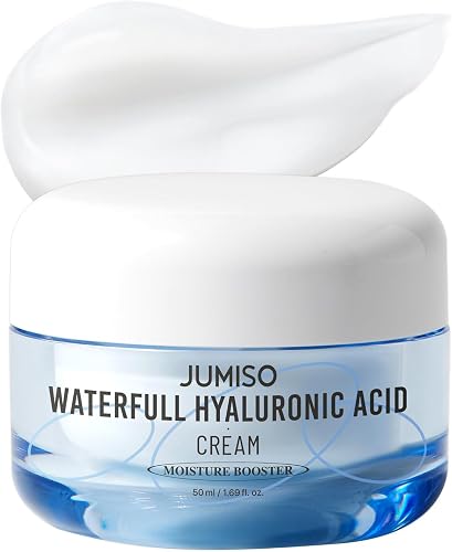 Jumiso Waterfull Hyaluronic Cream 1.69 fl.oz. / 50ml | Face Moisturizer, Hyaluronic Acid Cream for All Skin Types, Daily Deep Hydration