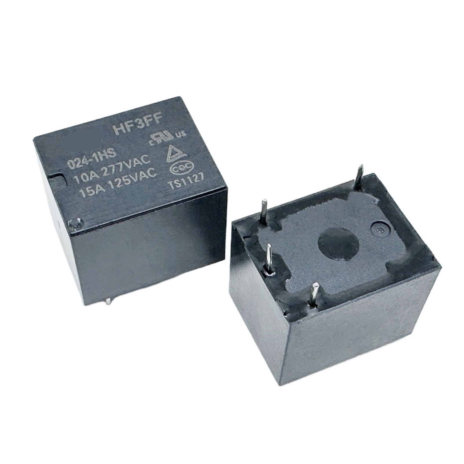 PKNVKZIDK 1pc HF3FF 024-1HS 24VDC Relay 4pins