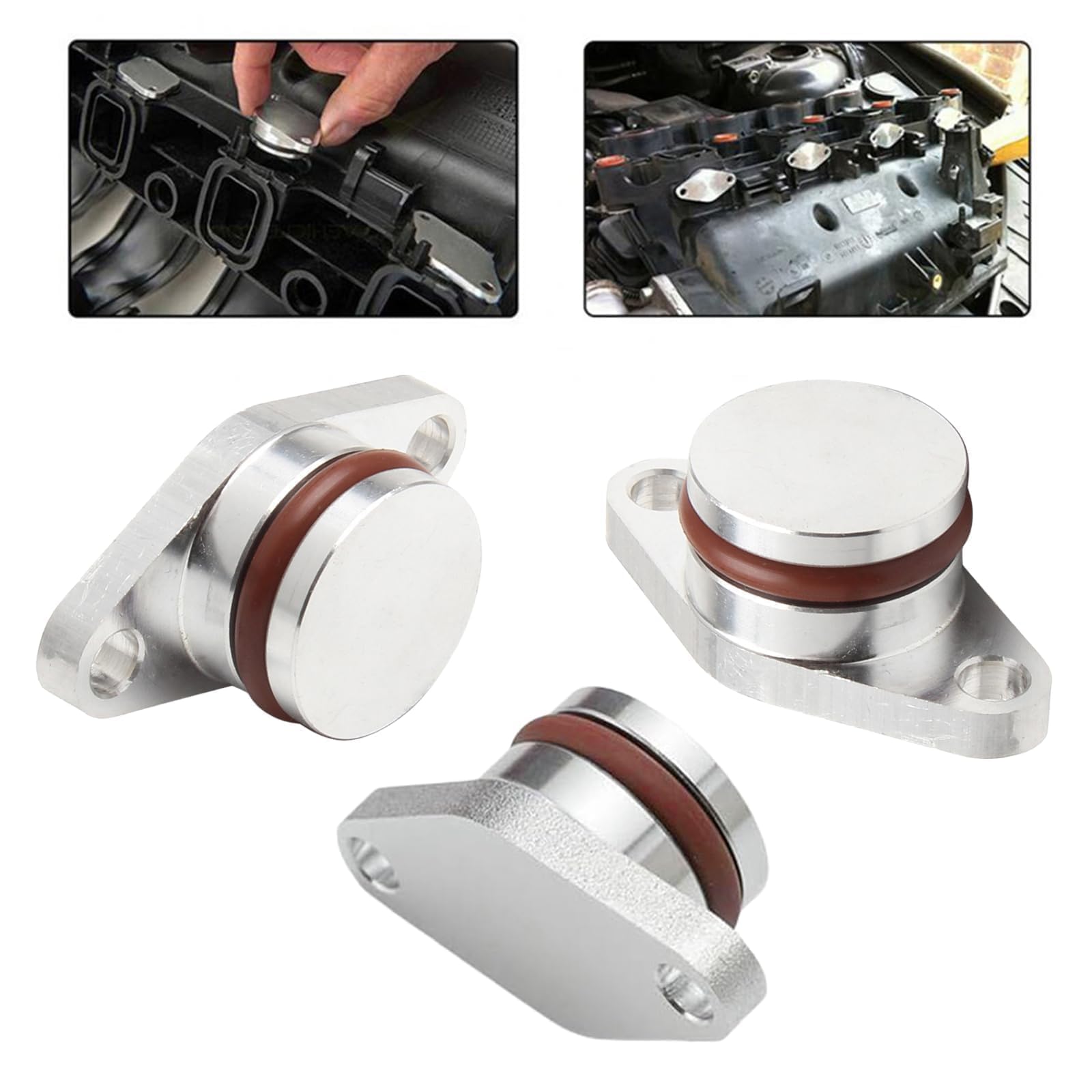 Kit Suppression Clapet Admission 22mm Pour BMW E46 E90 E91 - 6 Pièces, Qualité 6X, Neuf