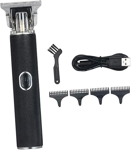 Lurrose 1 Set USB Push Trimmers Adult Electric Portable Kit Beard Kids Cutter Style Trimmer Cutting Professional Shear Clippers Styling Practical