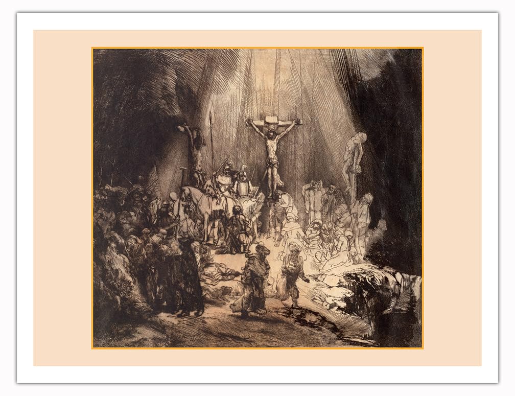 Amazon.com: Christ Crucified between the Two Thieves - The Three