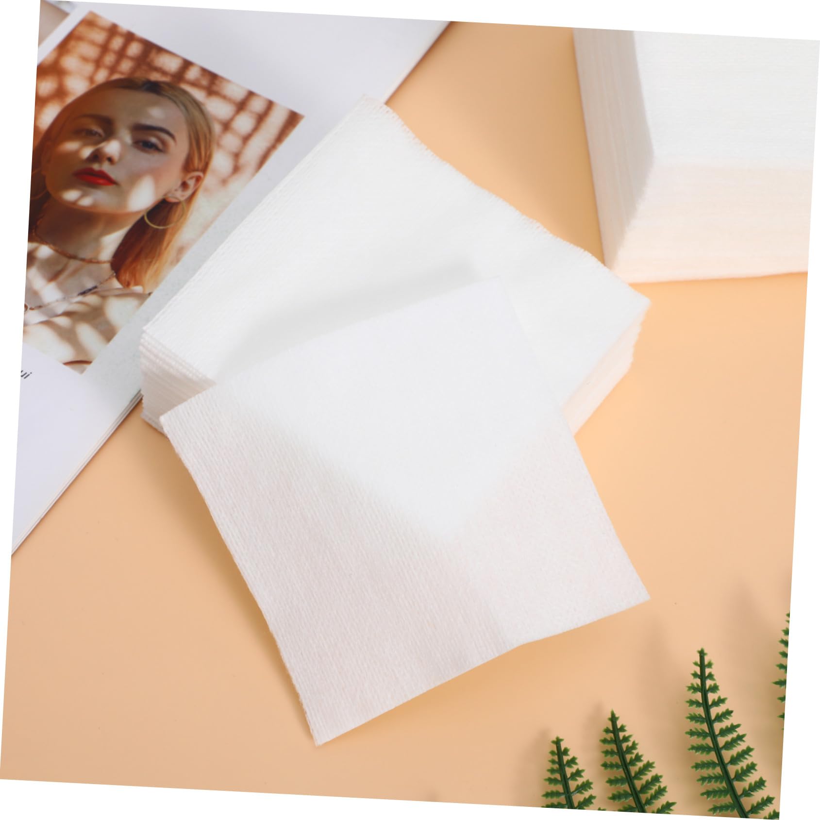 PACKOVE Dischetti 400 Pezzi Struccanti Monouso Bianco Non Tessuto per Rimozione Trucco e Detergenza Quotidiana per Pulizia Profonda del Viso