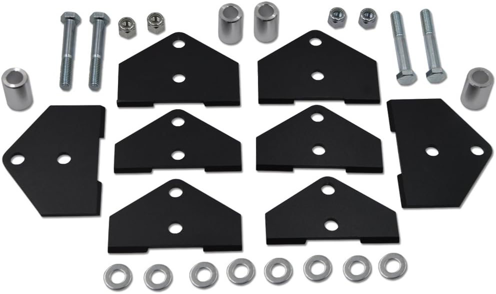 2 Front Rear Full Lift Kit Suspension Rise Mount Brackets Compatible