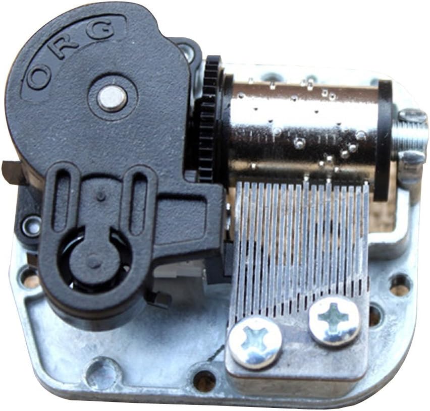 18 Note Windup Clockwork Mechanism DIY Music Box Movement Many Song for Choose (Brahms Lullaby)
