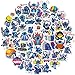 Produktbild JZLMF 50Pcs / Pack Cartoon Stitch Süße Aufkleber Skateboard Fahrrad Scrapbooking Laptop Lustige wasserdichte Aufkleber Kids Classic Toys