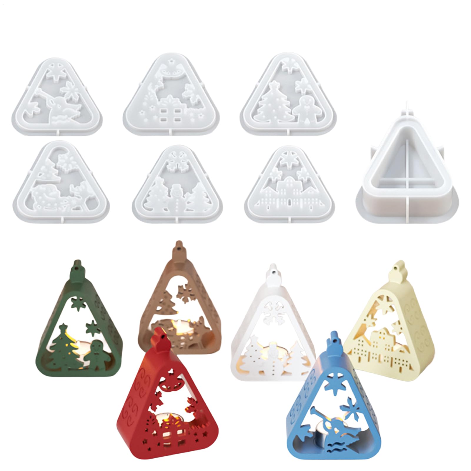 Moule de Noël en silicone pour illuminer vos centres de table