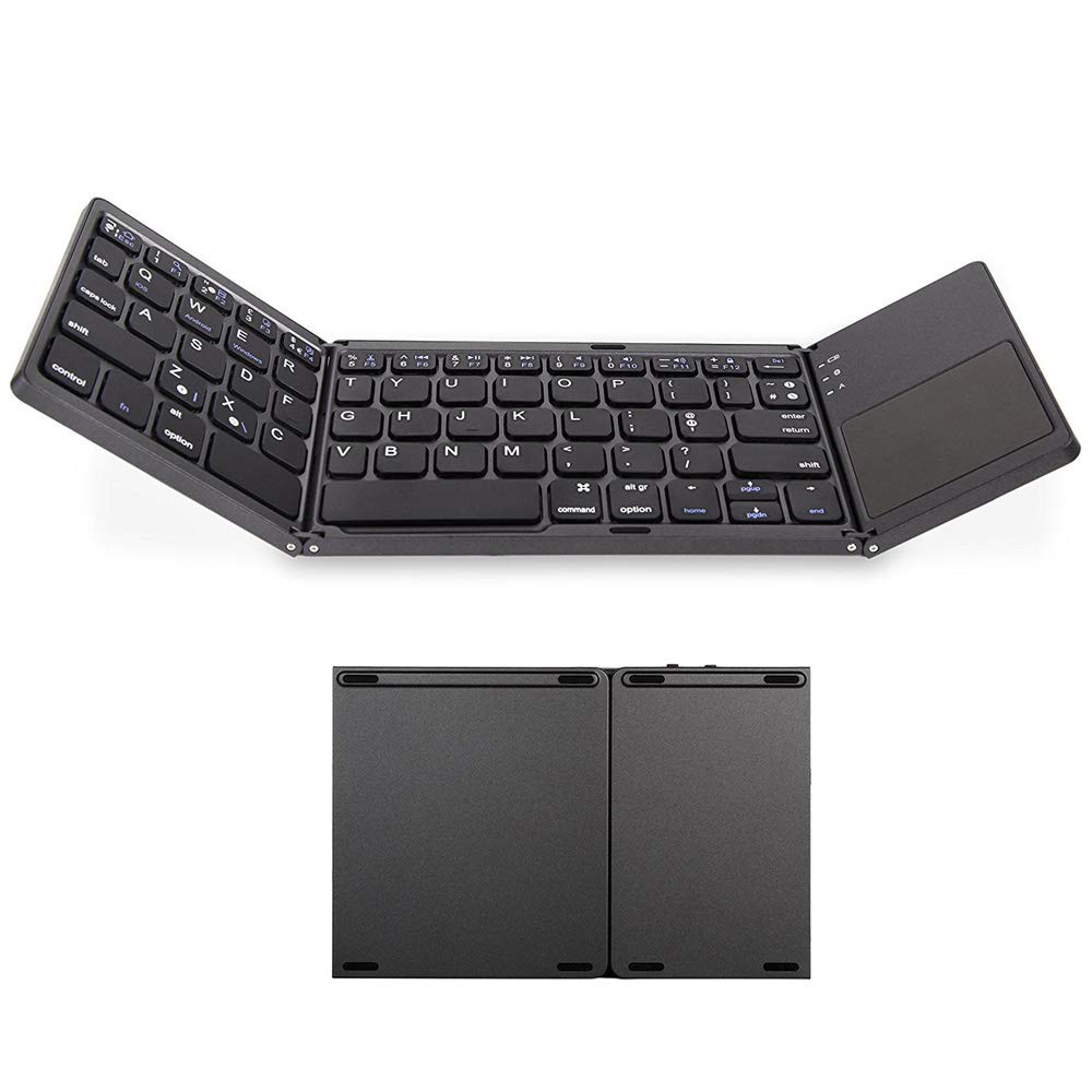 Amazon | ism 折りたたみ式 Bluetooth キーボード 3つ折り