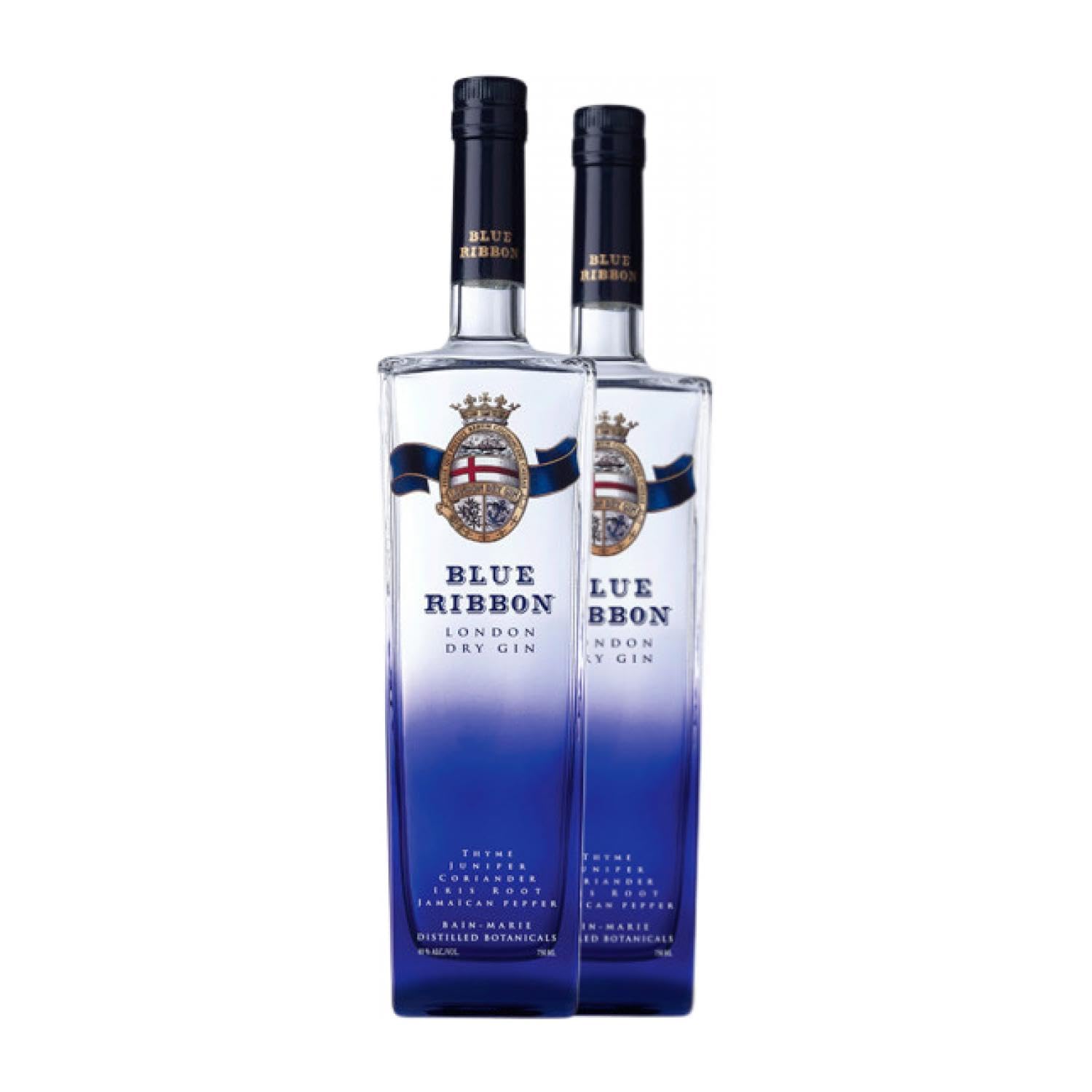 Ginebra Oposit Blue Ribbon London Dry Gin 70 cl (Caja de 2 Botellas de 70 cl)