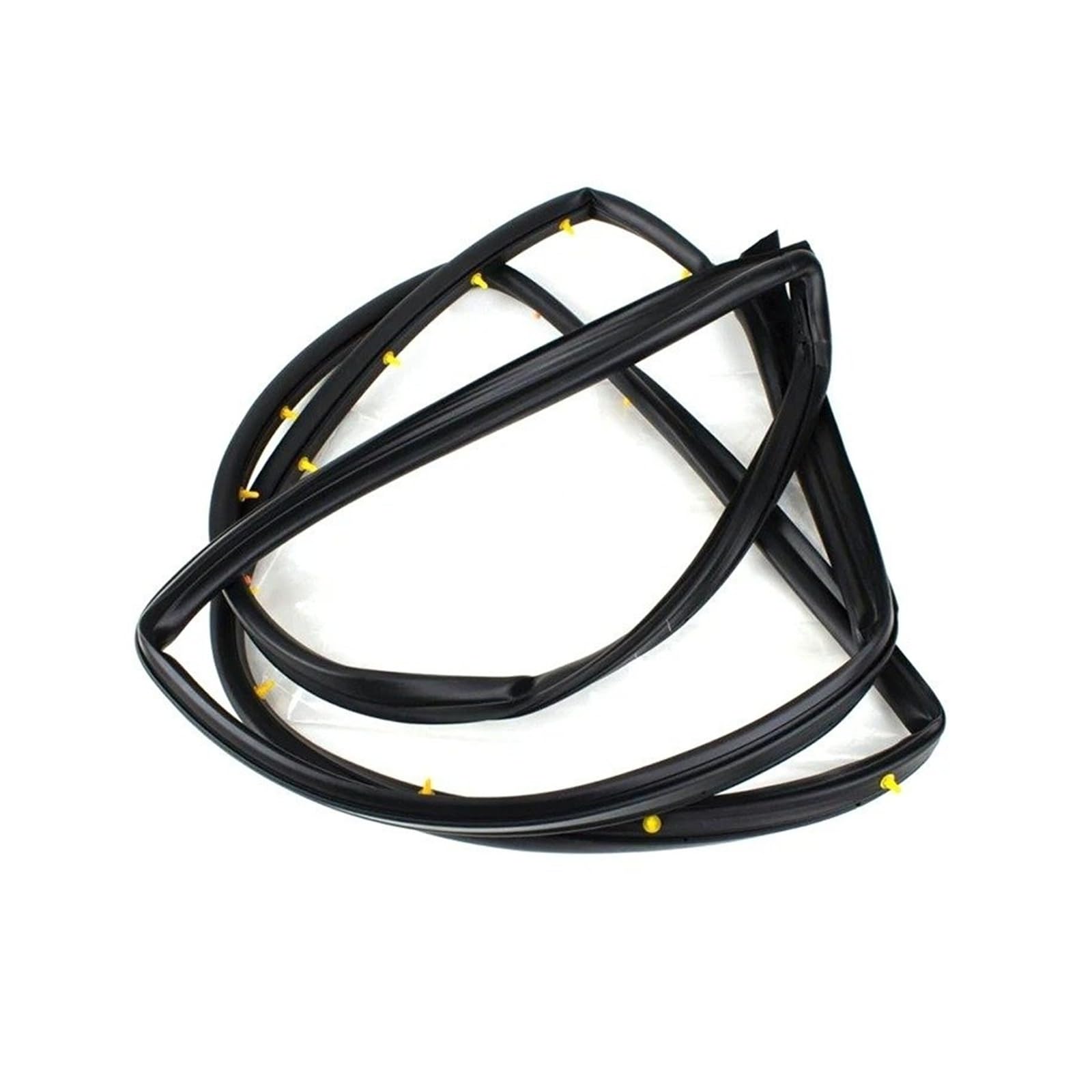 Uussup Grey Rubber Seal Weather Stripping Car Door Seal Strip Rubber Weatherstrip 82140-3D001 82130-3D001 For Hyundai For Sonata 2002 2003 2004 2005