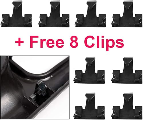 Miniatura 4 de PIT66 Cubierta de tablero compatible con Dodge Ram Pickup 1998-2002, bisel de tablero de instrumentos negro + cubierta gris para tablero de