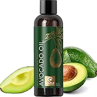 MapleHolistics 100% Pure Avocado Oil for Hair & Skin - Natural Carrier Oil, Dry Hair Treatment, Facial Moisturizer, Nail Care (4oz)