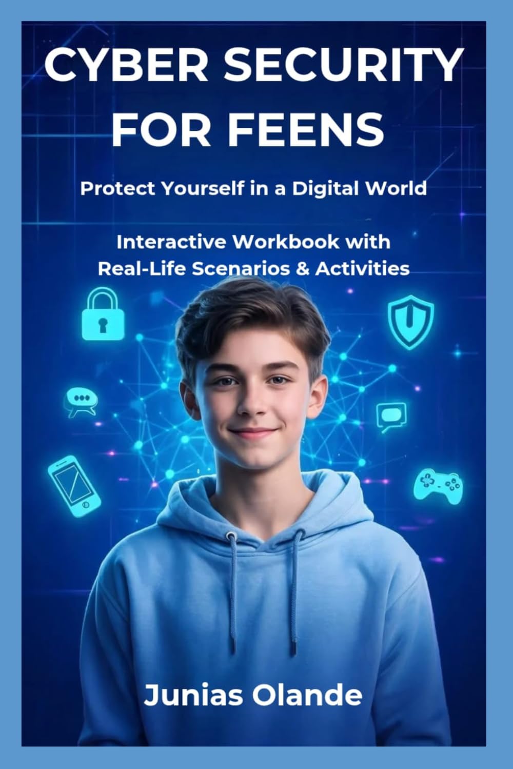 CYBER SECURITY FOR FEENS: Protect Yourself in a Digital World Interactive Workbook with Real-Life Scenarios & Activities