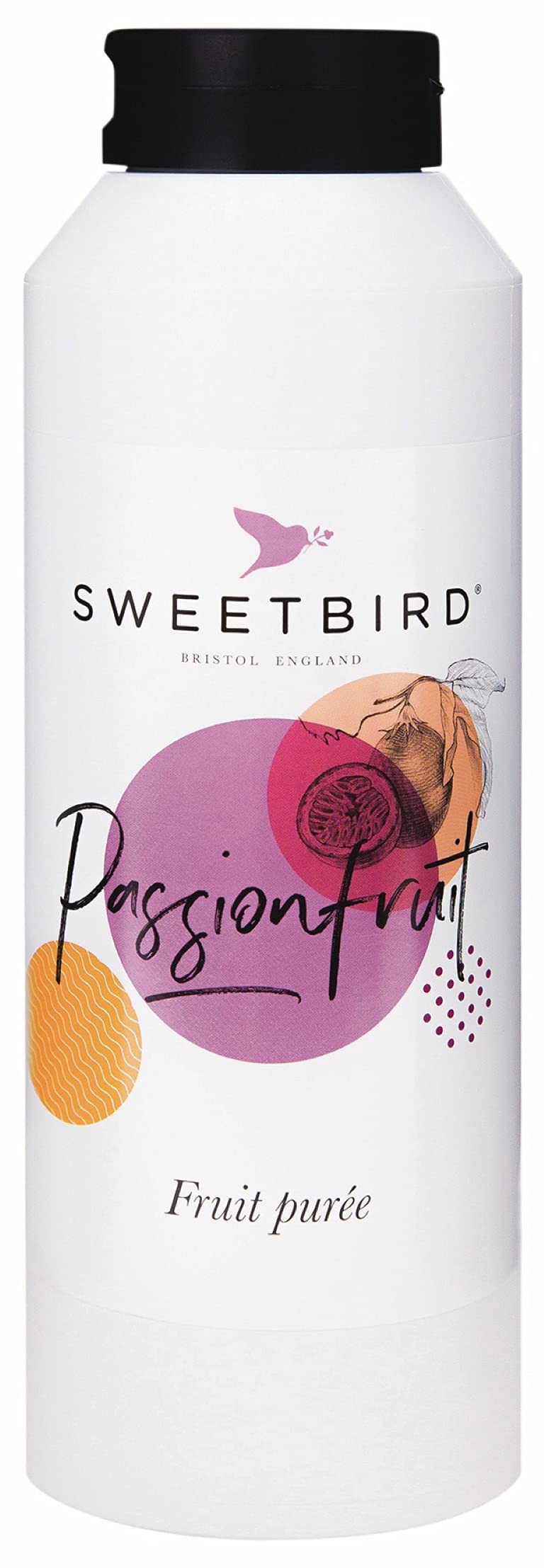 Sweetbird Passionfruit Puree (1 Litre) - Vegan Friendly