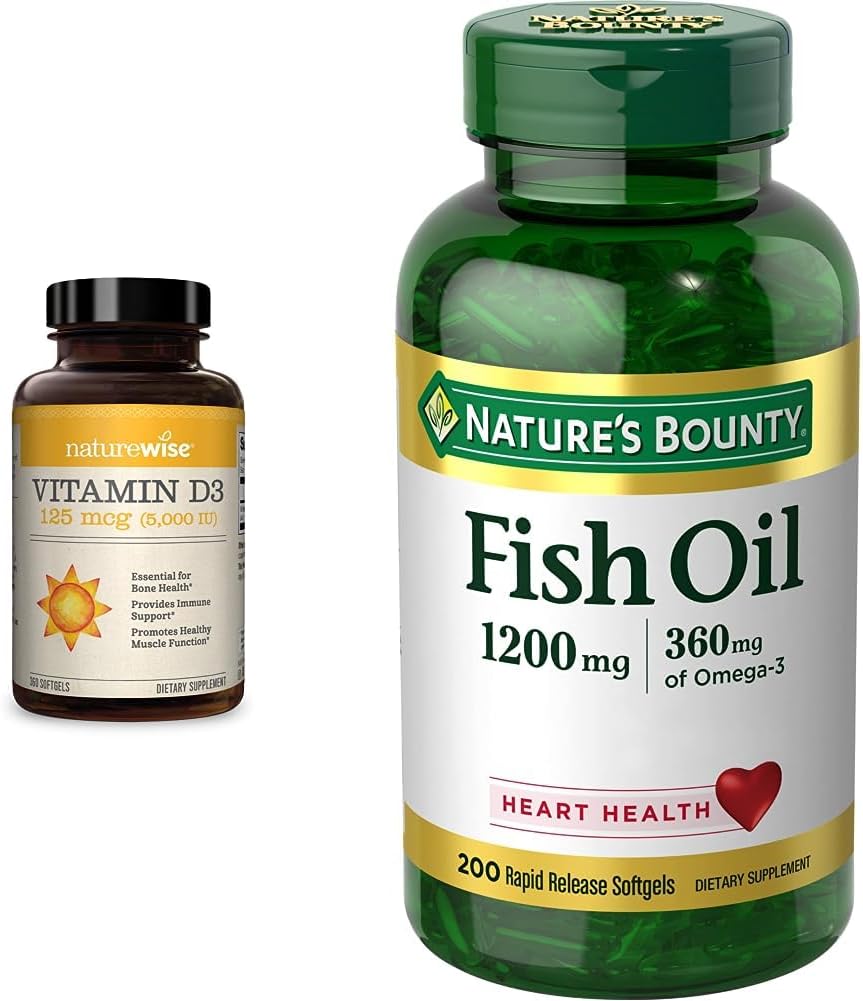 NatureWise Vitamin D3 5000iu (125 mcg) 1 Year Supply for