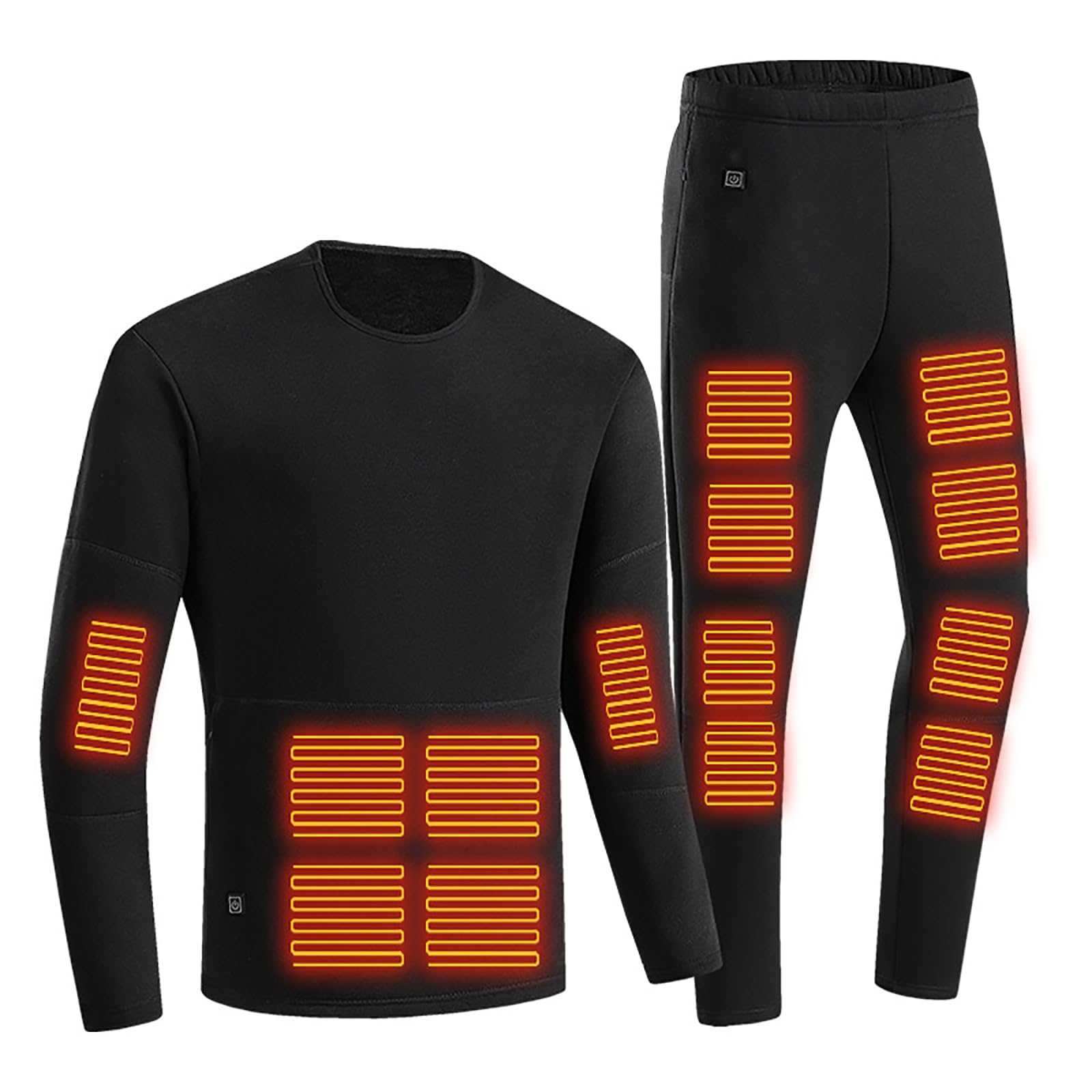 Vêtement chauffant pour pelleter la neige ensemble chemise pantalon XL