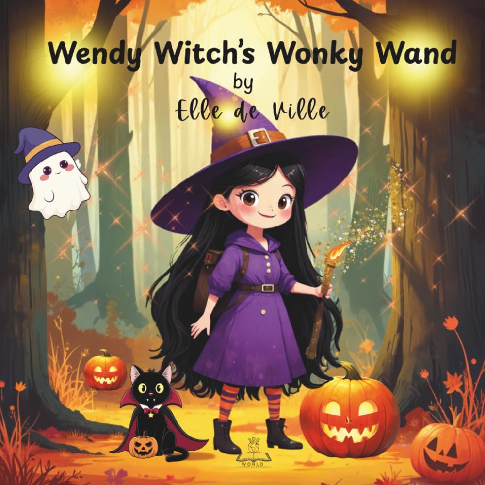 Wendy Witch's Wonky Wand: A sweet and spooky story perfect for little pumpkins ages 2–5: A Halloween tale where a witch's wonky wand's silly magic makes the night wonderful and saves trick-or-treat!