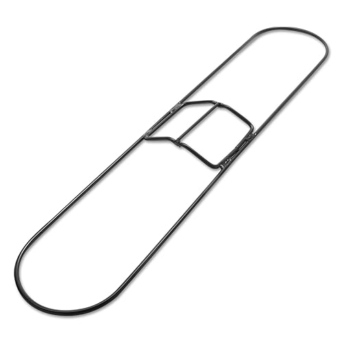 Rubbermaid Commercial Products - Marco de fregona de polvo de alambre a presión, marco de metal resistente de 24 pulgadas, compatible con mango de